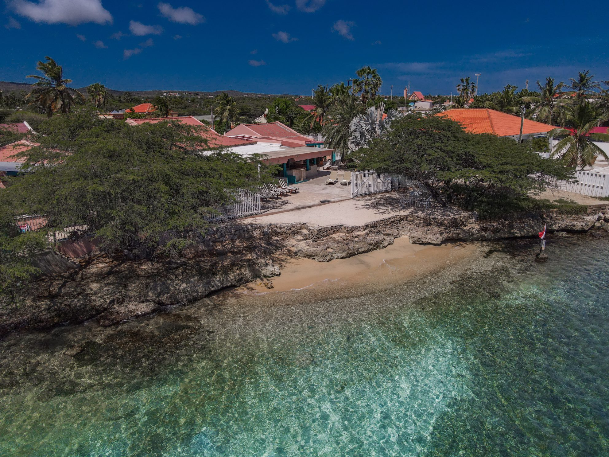 Aerial View of Peachy Beach